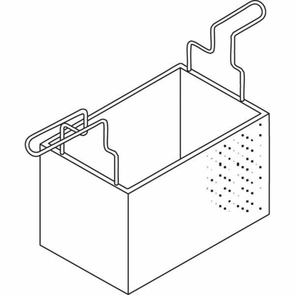 KBS Nudelkorb seitliche Griffe GN 1/3 290x160x200mm