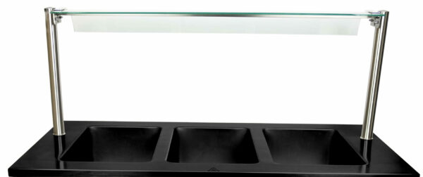 SARO Spuckschutzwand zum Bain Marie Trolley BTS-3