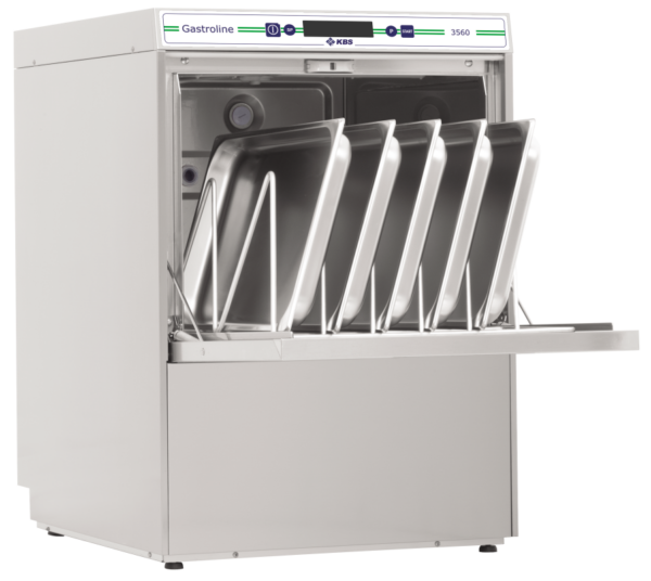 KBS Geschirrspülmaschine EN 600x400 Gastroline 3560 APE mit autom. Enthärter KBS
