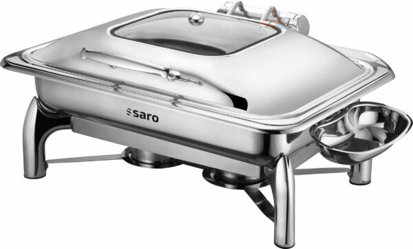 SARO Chafing Dish, 1/1 GN, Behälter induktionsgeeignet, 
Modell RAINER