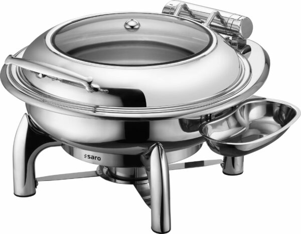 SARO Chafing Dish, rund, Behälter induktionsgeeignet, 
Modell JESSIE