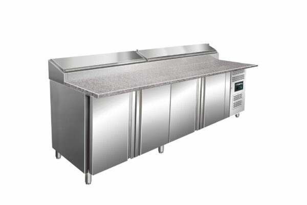 SARO Belegstation 1/3 GN mit Granitarbeitsplatte, 
Modell GN SH 2500