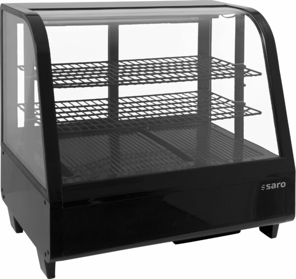 SARO Kühlvitrine 100 Liter, 
Modell KATRIN schwarz