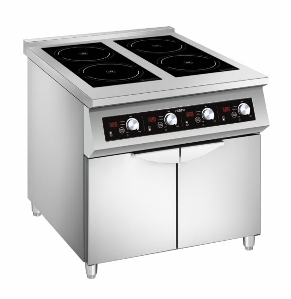 SARO Induktionsherd mit 4 Felder, Modell MANHATTAN