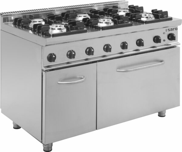 SARO Gasherd mit Elektrobackofen 
Modell E7/KUPG6LE