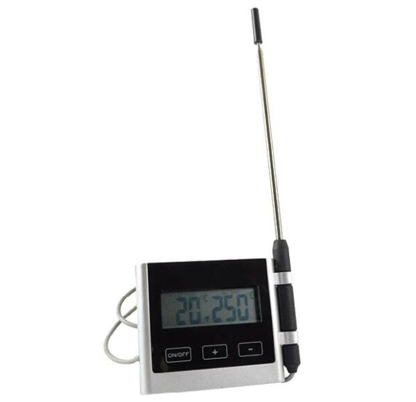 SARO Digitales Thermometer für Ofen mit Alarm 
Modell 4717