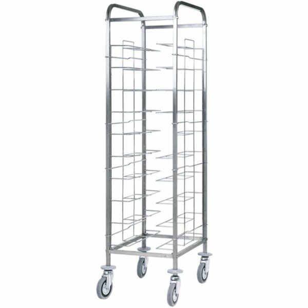 KBS Abräumwagen 950 für 20 Tabletts oder GN Tabletts ohne Seitenwand