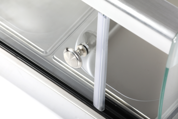 KBS Aufsatz-Heißvitrine für 6 x GN 1/3 – Bild 4