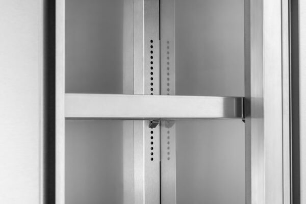 GGG Arbeitsschrank offen 2400x700x850 I Edelstahl ASO247 – Bild 2