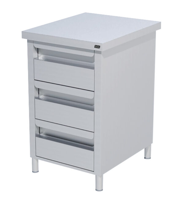 GGG Arbeitsschrank als Schubladenblock I Bautiefe 700 mm I Breite 400 mm I GG1193 – Bild 4