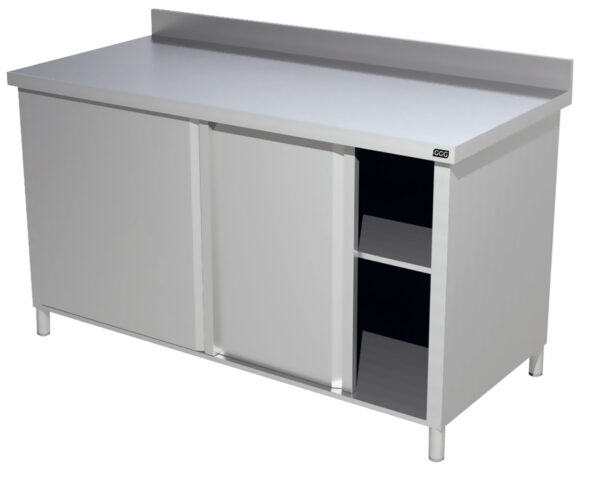 GGG Arbeitsschrank Serie Standard I Bautiefe 600 mm I Breite 1800 mm I GG8153