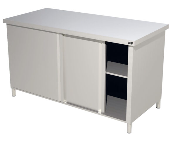 GGG Arbeitsschrank Serie Standard I Bautiefe 600 mm I Breite 1800 mm I GG8118