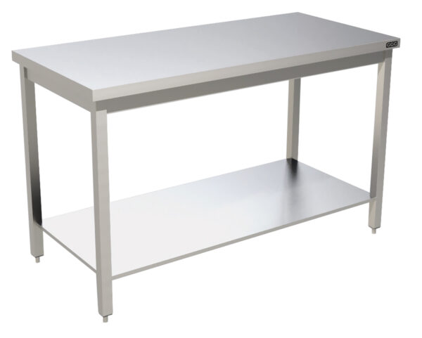 GGG Arbeitstisch Serie Eco I Bautiefe 600 mm I Breite 1400 mm I SR8408