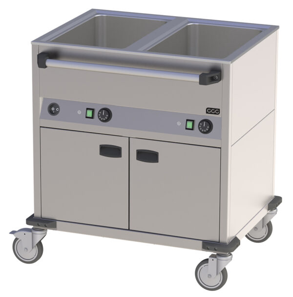 GGG Bain-Marie-Schrank mit Wärmeschrank I BMPD-CSH-2120