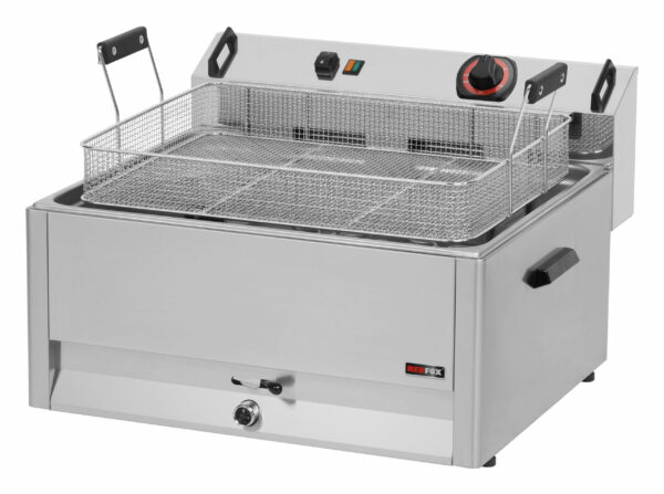 A&S Gastro Elektro Fritteuse 30 Liter 9kW FE-60T