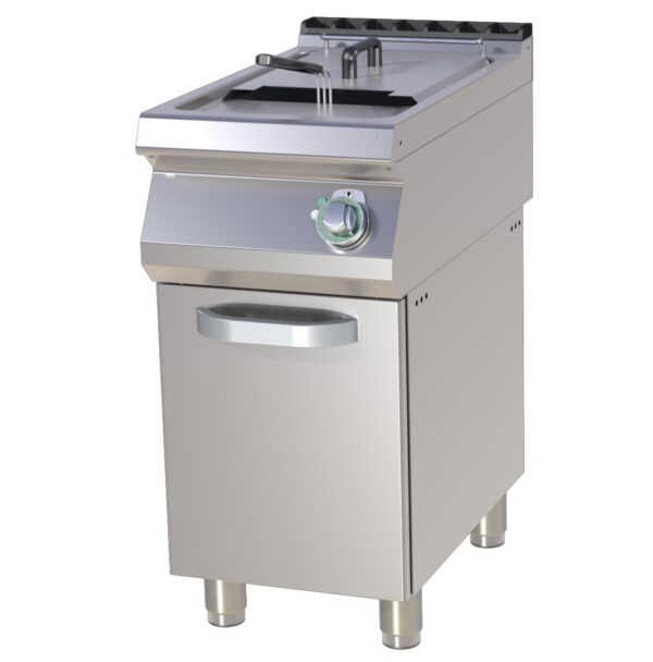 A&S Gastro Thermik Serie 700 I Elektro-Fritteuse mit Unterschrank I FE-740/17E FE-740/17E