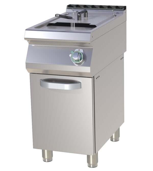 A&S Gastro Thermik Serie 700 I Elektro-Fritteuse mit Unterschrank I FE-780/17E FE-780/17E