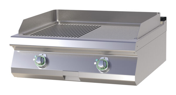 A&S Gastro Thermik Serie 700 I Elektro-Grillplatte I FTHR-708E FTHR-708E