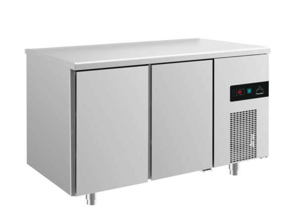 A&S Gastro Kühltisch -2 bis +8°C 1400x700x850mm mit 2 Türen KT2TT