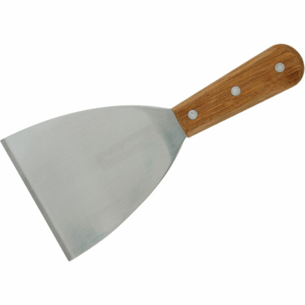 Stalgast Spachtel mit Holzgriff, Edelstahl, Länge 22 cm