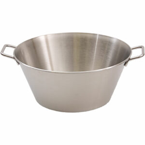 Stalgast Küchenschüssel mit Griffen, seidenmatt, Ø 50 cm