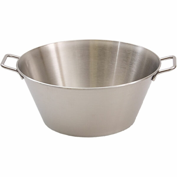 Stalgast Küchenschüssel mit Griffen, seidenmatt, Ø 50 cm