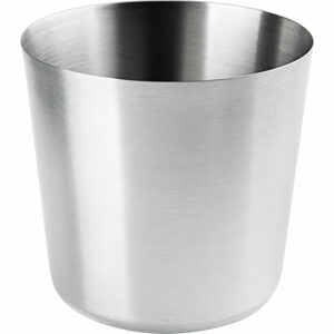 Stalgast Servier-Becher Edelstahl Ø 88 mm, Höhe 85 mm, satiniert