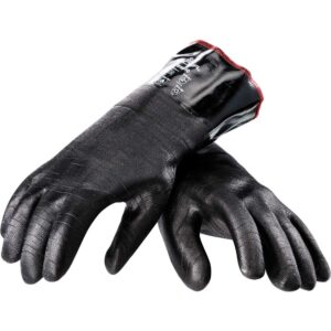 Stalgast Neopren-Ofenhandschuhe, ölresistent, fünf Finger, hitzebeständig bis 300 °C