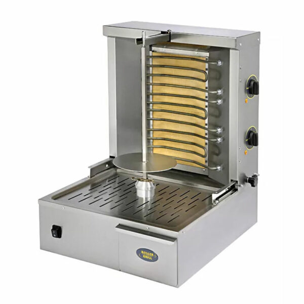 Stalgast ROLLER GRILL Elektro-Gyrosgrill, Kapazität 15 kg, Abmessung 580 x 660 x 695 mm (BxTxH)