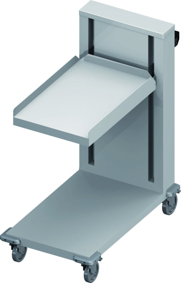 Stalgast Tablettspender, fahrbar 470x840x1050 mm für Speisenausgabesysteme