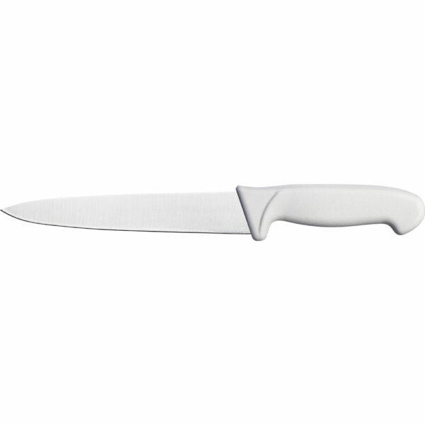 Stalgast Spickmesser Premium, HACCP, Griff weiß, Edelstahlklinge 18 cm