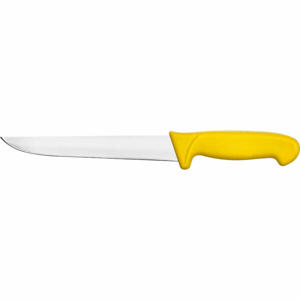 Stalgast Küchenmesser Premium, HACCP, Griff gelb, Edelstahlklinge 18 cm