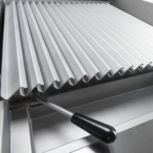 Stalgast S-Grillrost für Fisch und Meeresfrüchte, passend für Lavasteingrill 700 ND, 400 mm Breite