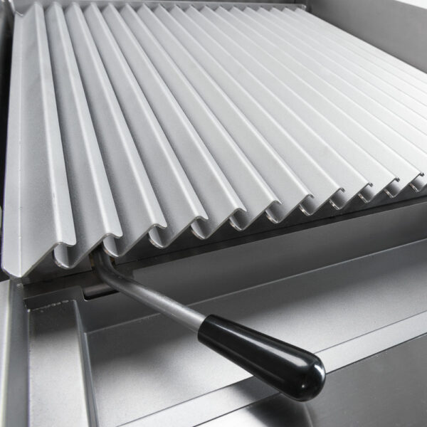 Stalgast S-Grillrost für Fisch und Meeresfrüchte, passend für Lavasteingrill 700 ND, 400 mm Breite