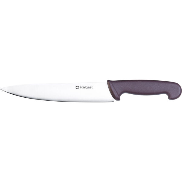 Stalgast Stalgast Küchenmesser, HACCP, Griff braun, Edelstahlklinge 22 cm