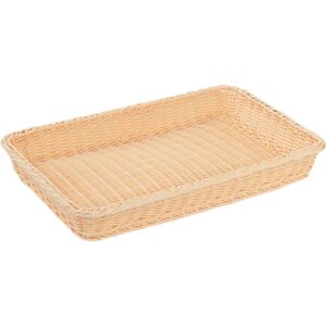 Stalgast Buffetkorb GN 1/1, stabiles Geflecht, Polypropylen, 530 x 325 x 70 mm (BxTxH), passend zu BB1204011