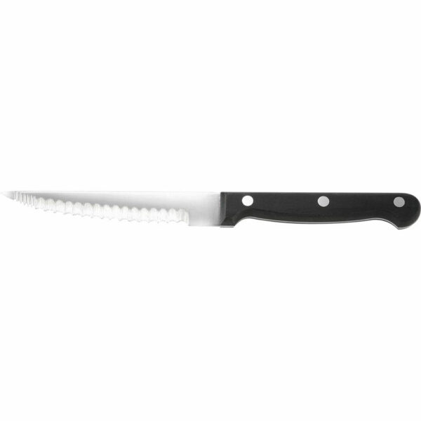 Stalgast Steak- und Pizzamesser JUMBO mit Griff aus schlagfestem Kunststoff Länge 120 mm