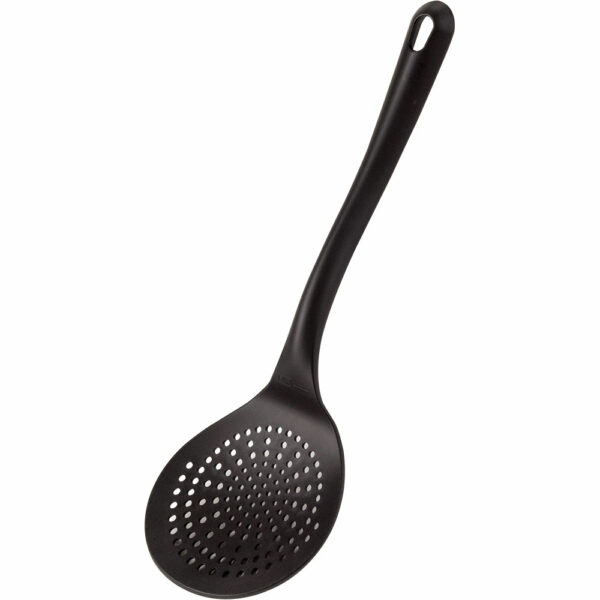 Stalgast Schaumlöffel, aus glasfaserverstärktem Material, schwarz, Länge 35 cm
