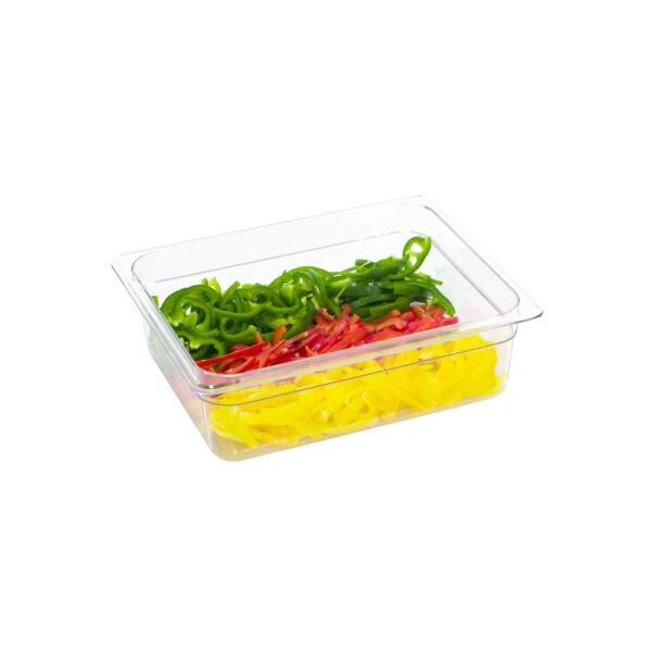 Stalgast Gastronormbehälter, Serie STANDARD, Polycarbonat, GN 1/2 (65 mm)