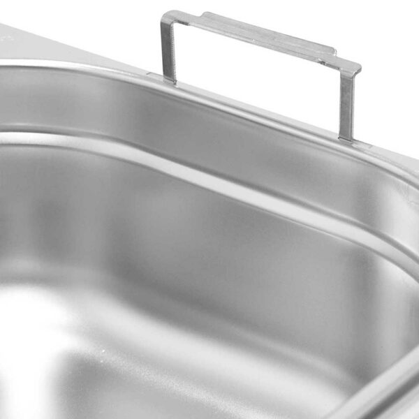 Stalgast Gastronormbehälter mit Fallgriffen, Serie STANDARD, GN 1/6 (100mm) – Bild 2