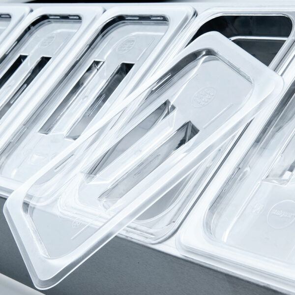 Stalgast Ständer für Gastronormbehälter - 5 x GN 1/4 (150 mm) – Bild 2