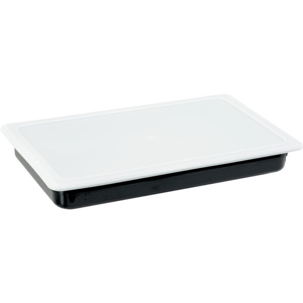 Stalgast Gastronormbehälter, Serie STANDARD, Polycarbonat, schwarz, GN 1/1 (65 mm) – Bild 2