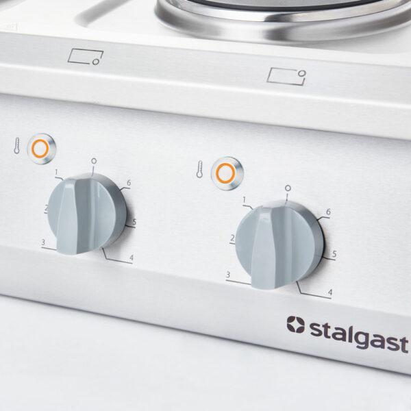Stalgast Elektro-Kochfeld als Tischgerät mit 4 Herdplatten, Serie 700 ND – Bild 2