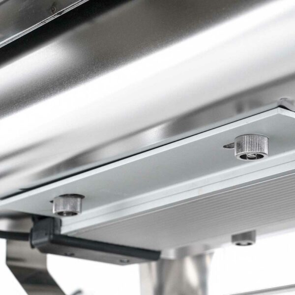 Stalgast Elektro Heizelement, mit Steuerknopf, 0,7 kW, 250 x 200 mm (BxT) – Bild 2