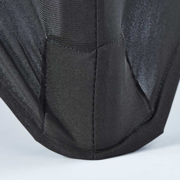 Stalgast Stretchhusse für runde Buffettische mit ca. Ø 1150 mm, Höhe 740 mm, schwarz – Bild 2