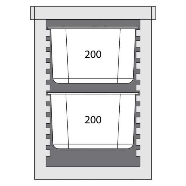 Stalgast Thermobox Frontlader für 6x GN 1/1 (65mm) – Bild 2