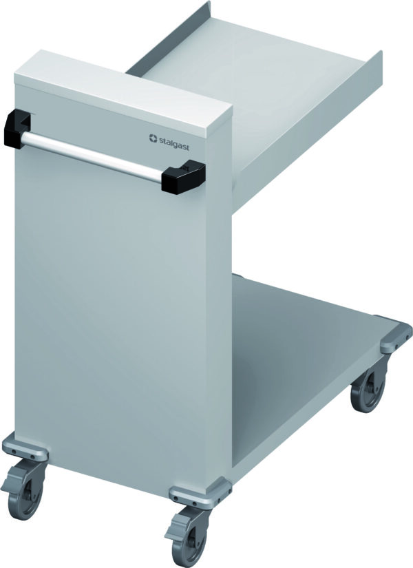 Stalgast Tablettspender, fahrbar 470x840x1050 mm für Speisenausgabesysteme – Bild 2