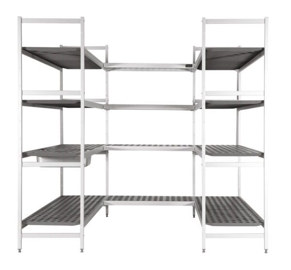 GGG Anbauregal | Höhe: 1670 mm, Tiefe: 370 mm – Bild 3