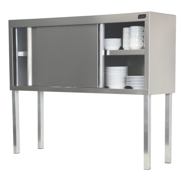 GGG Tischaufsatzschrank Serie Variabel I mit Schiebetüren I Breite: 1400 mm I ASC144T