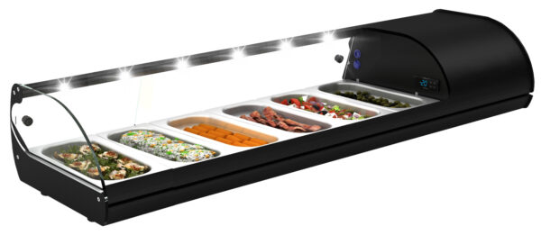 Neumärker Royal Cooling Tapas 6 Kompressor rechts 6x GN 1/3 x 40 mm